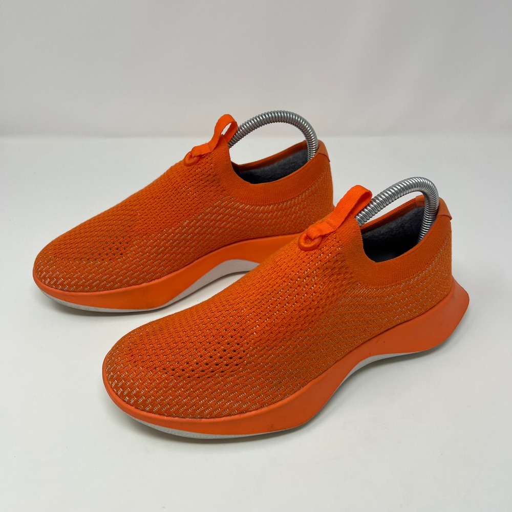 Allbirds Tree Dasher Relay Women 7.5 Orange Slip On Sustainable Running Shoe